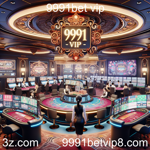 A Experiência Imersiva do Cassino Ao Vivo na 9991bet VIP